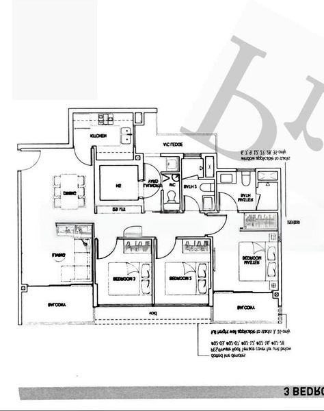 3 Bed Condo for Rent in  Westwood Residences - Image 4